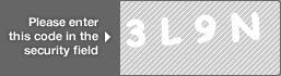 captcha code for visual authentication  number 3 letter L number 9 letter N
