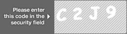 captcha code for visual authentication  letter C number 2 letter J number 9